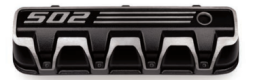 Valve Covers – Black with “502”